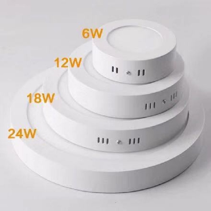 Đèn led ốp trần nổi 18w, đèn trần hiện đại