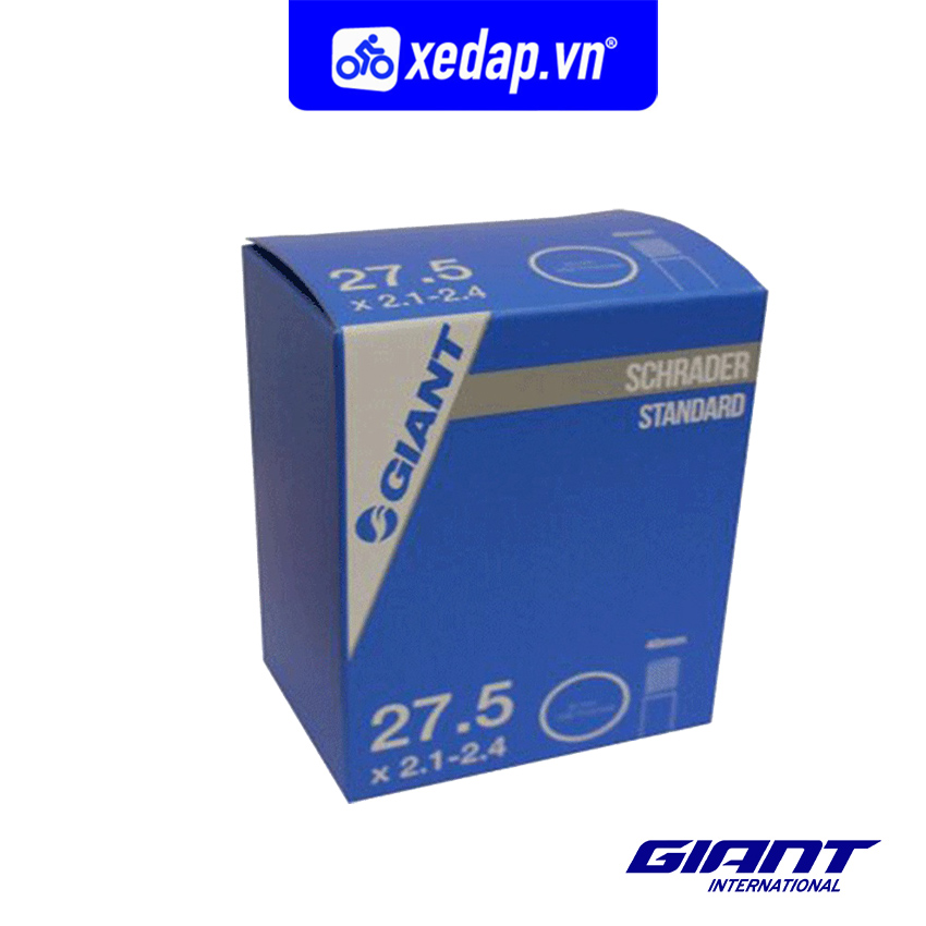 [FREESHIP] Ruột Xe Đạp GIANT 27.5×2.10 – 2.40 SV – 40MM Innertube And Valve