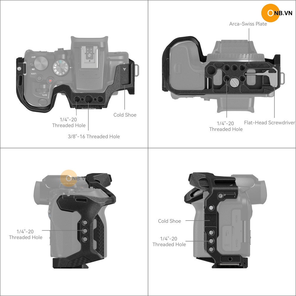 SmallRig Black Mamba Cage Canon R10 code 4004