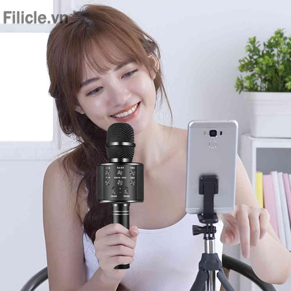 Micro Cầm Tay Không Dây Kết Nối Bluetooth Cho KTV