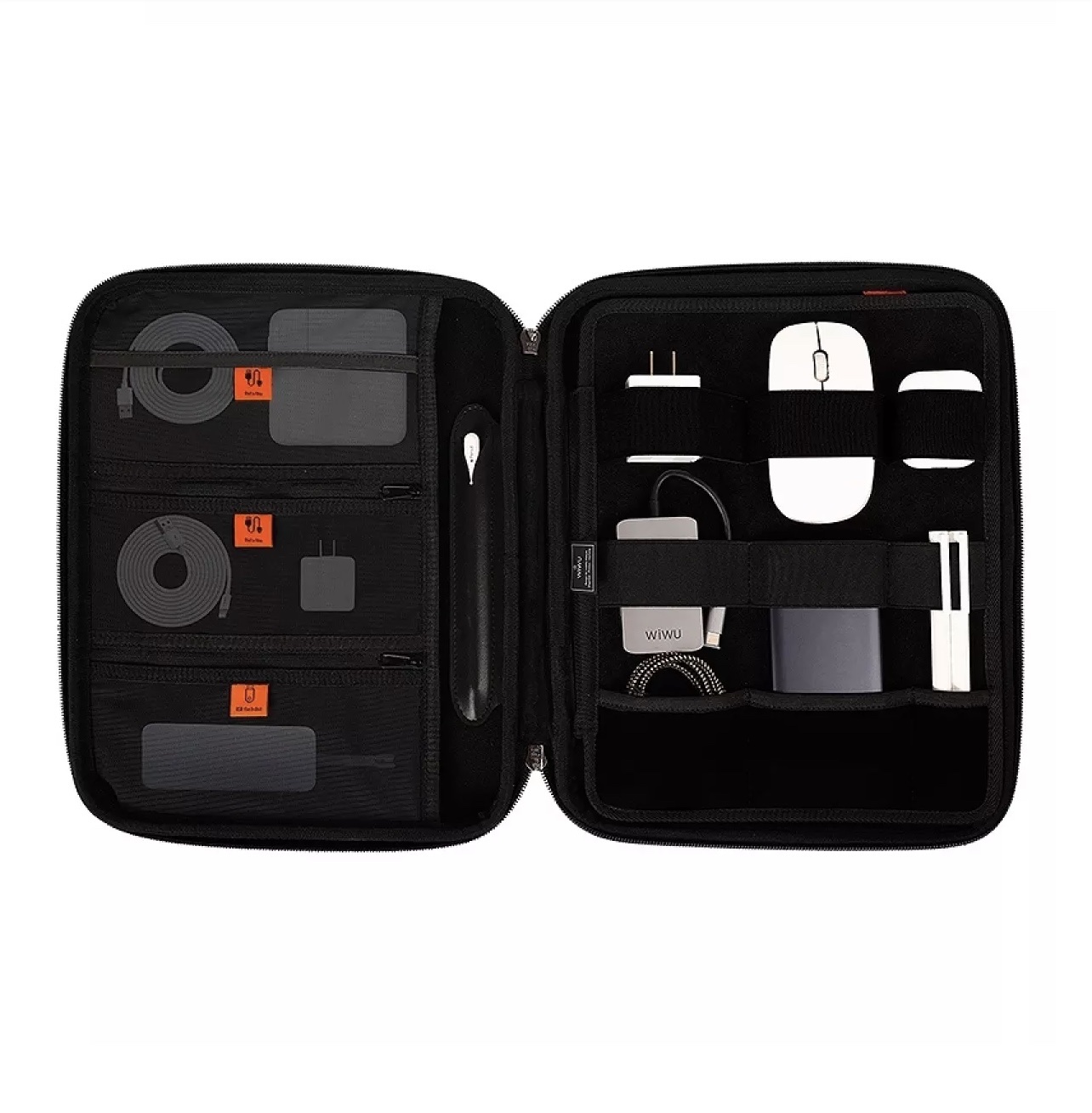 Túi Đeo Chống Va Đập WiWU Parallel Hardshell Bag Dành Cho Laptop Chiếc Hộp Đa Năng Đựng Macbook - Hàng Chính Hãng
