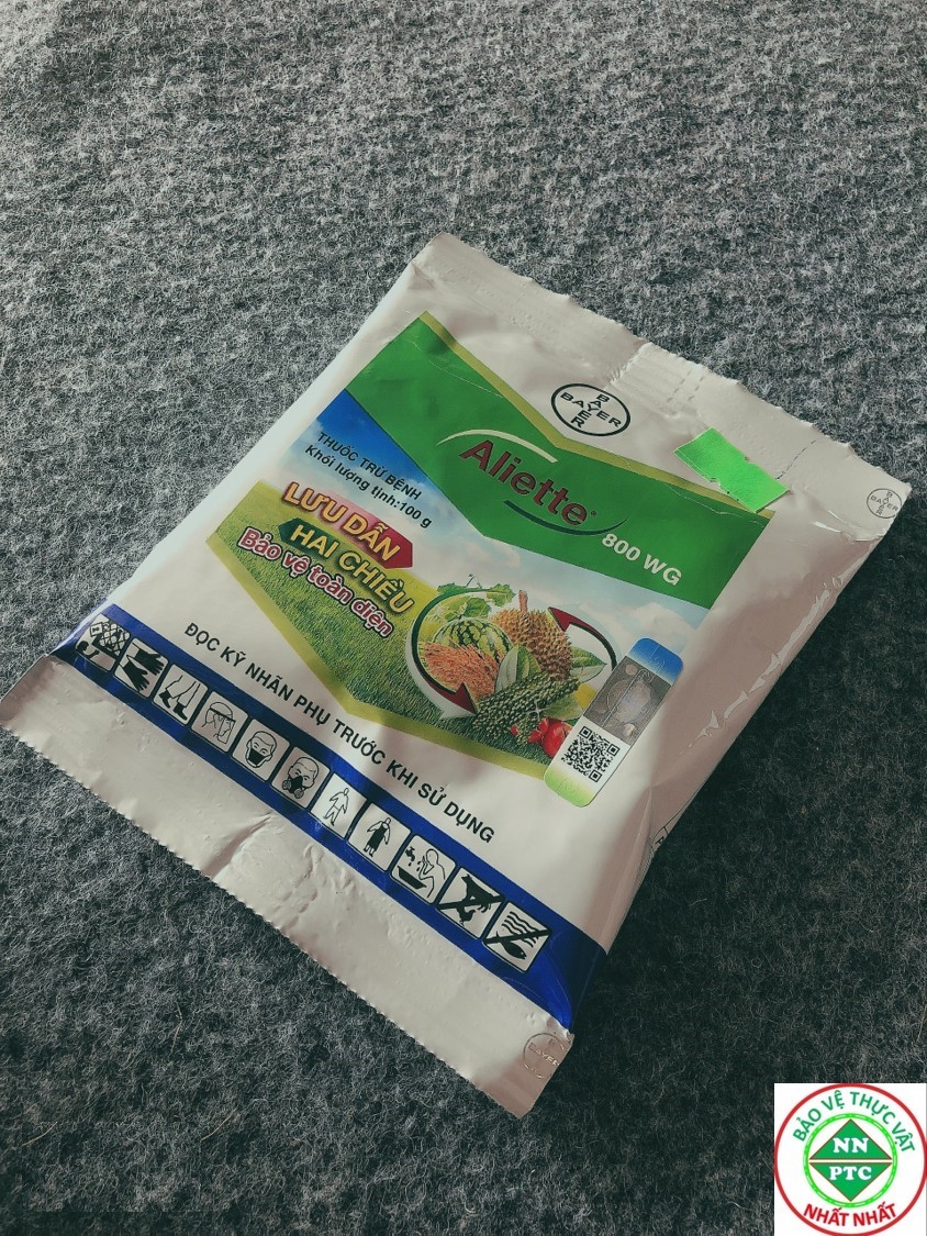Chế phẩm trừ nấm bệnh cao cấp Aliette 800Wg gói 100g