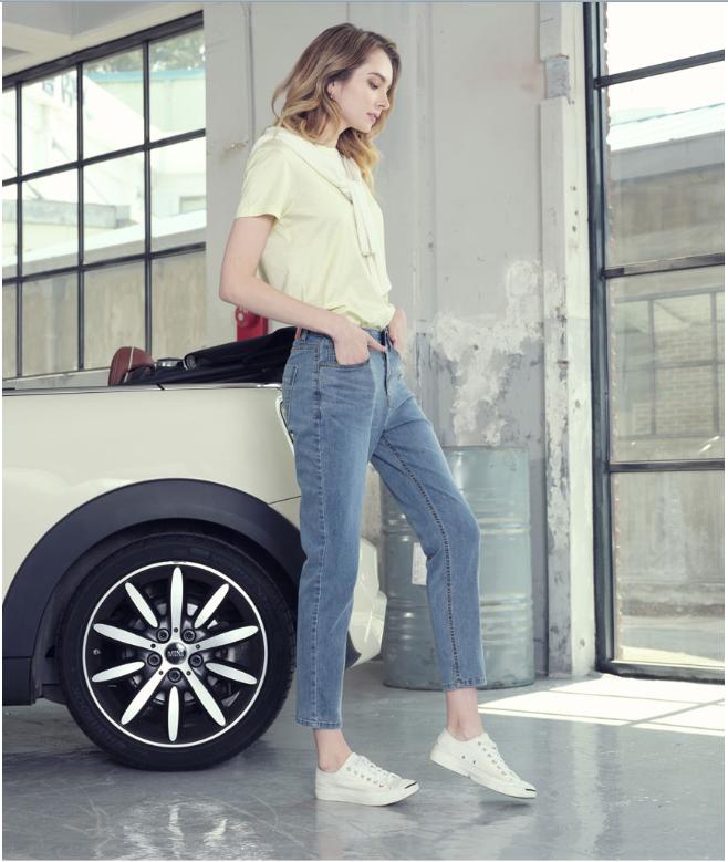 Quần jeans nữ baggy