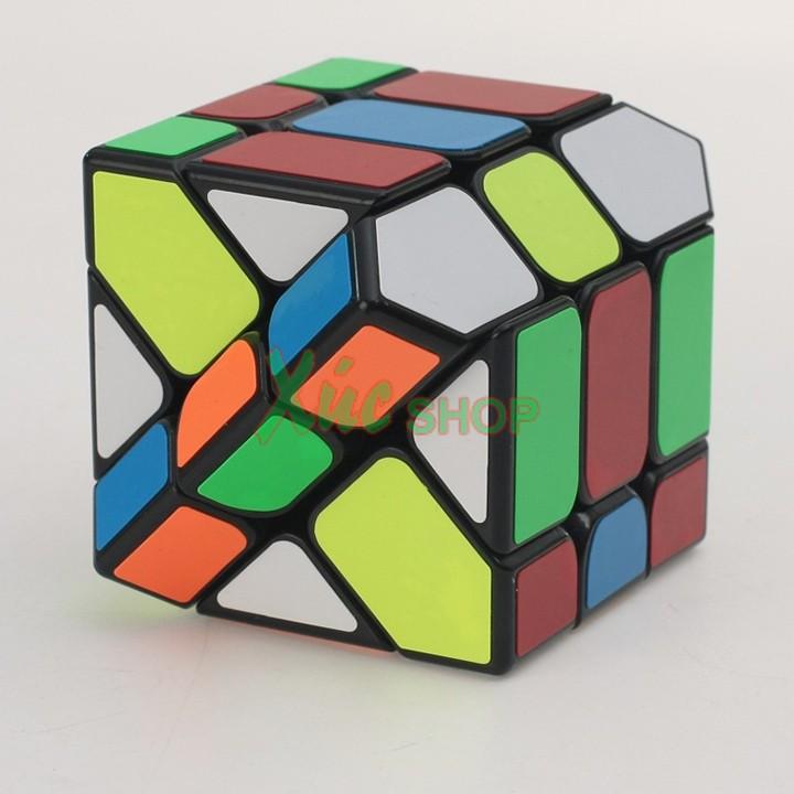 Đồ chơi ảo thuật Rubik 3x3 viền đen Fisher YongJun - 3x3x3