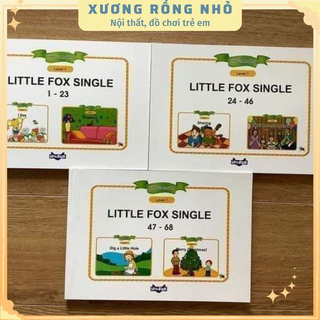 Đồ chơi Little fox single stories 68tr, cho bé từ 3y, tặng mp3, mp4