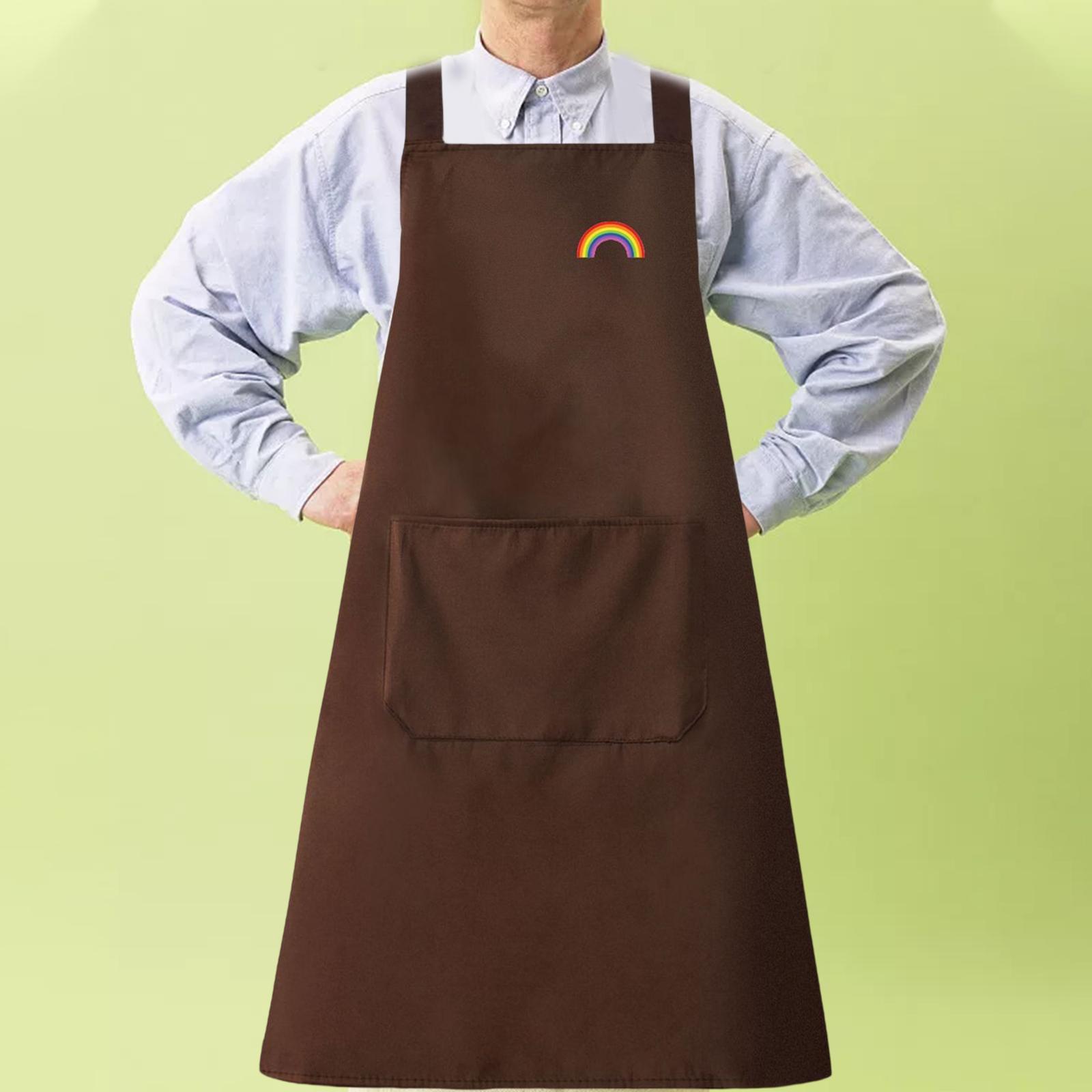 Kitchen apron Waterproof Bib Chef apron for Restaurants Homes Gardening