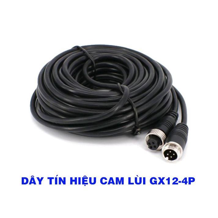 Dây Camera Lùi Xe Tải Jack GX12 4 Chân