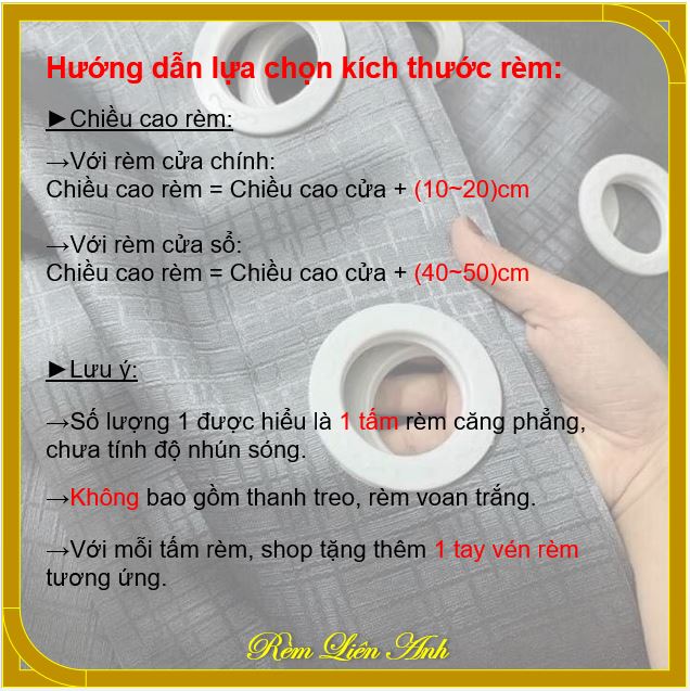 [Rèm may sẵn ô rê] Rèm cửa chính, rèm cửa sổ, ngăn phòng chống nắng, cách nhiệt - Màu ghi đậm họa tiết karo