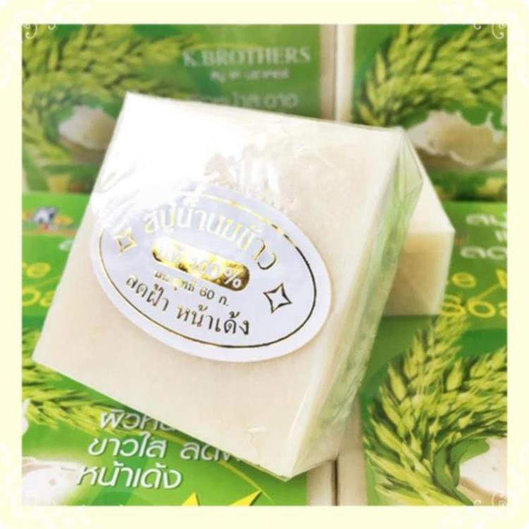 XÀ PHÒNG CÁM GẠO THÁI LAN JAM RICE MILK SOAP