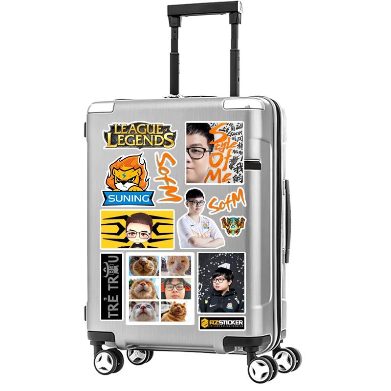 Sticker Hình Dán SOFM Dùng Trang Trí PC, Laptop, Điện Thoại, Đồ Dùng STKA413 | Chất Liệu PVC Chống Nước, Chống Bay Màu