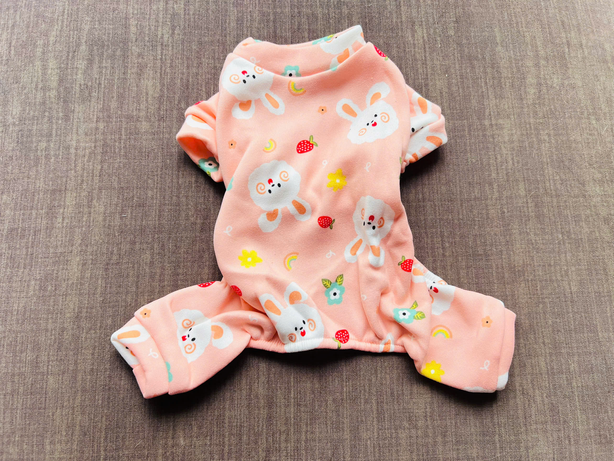 ÁO THUN NỈ HOẠ TIẾT THỎ CUTE TỪ 1-5KG DÀNH CHO THÚ CƯNG CHÓ MÈO
