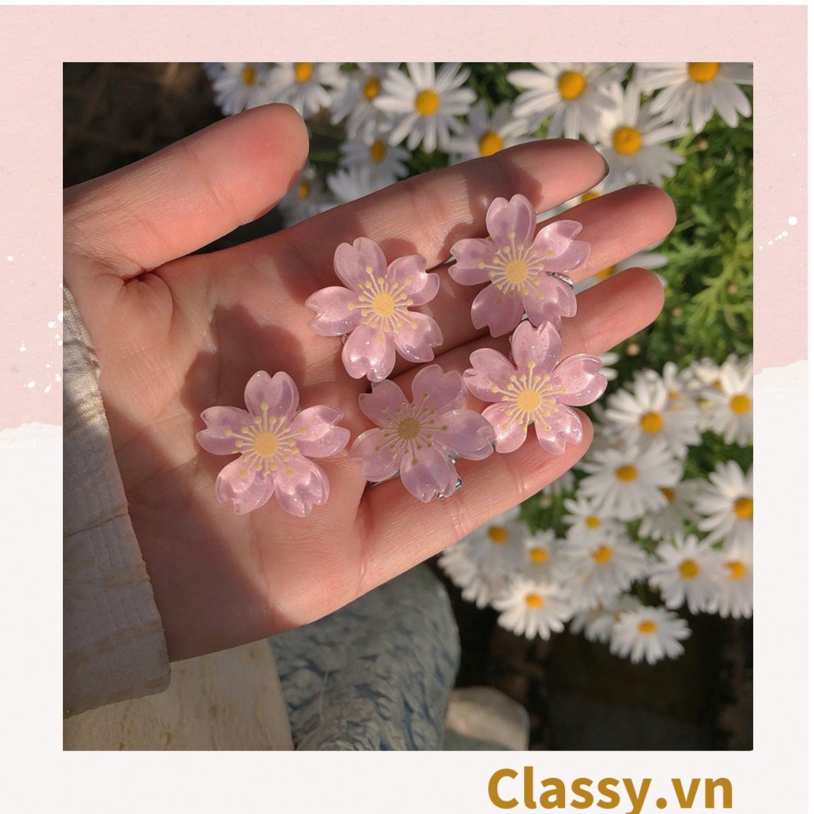Kẹp tóc mái Classy, kẹp tóc trang trí, tạo kiểu phong cách hàn quốc PK1584 - PK1585