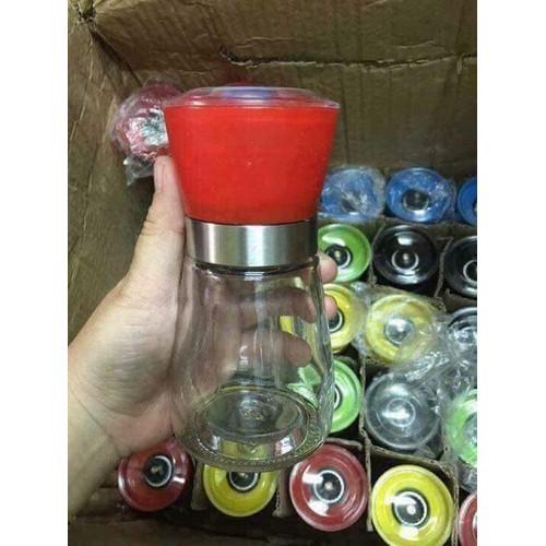 Hũ đựng hạt tiêu,xay hạt tiêu_xay tiêu thủy tinh