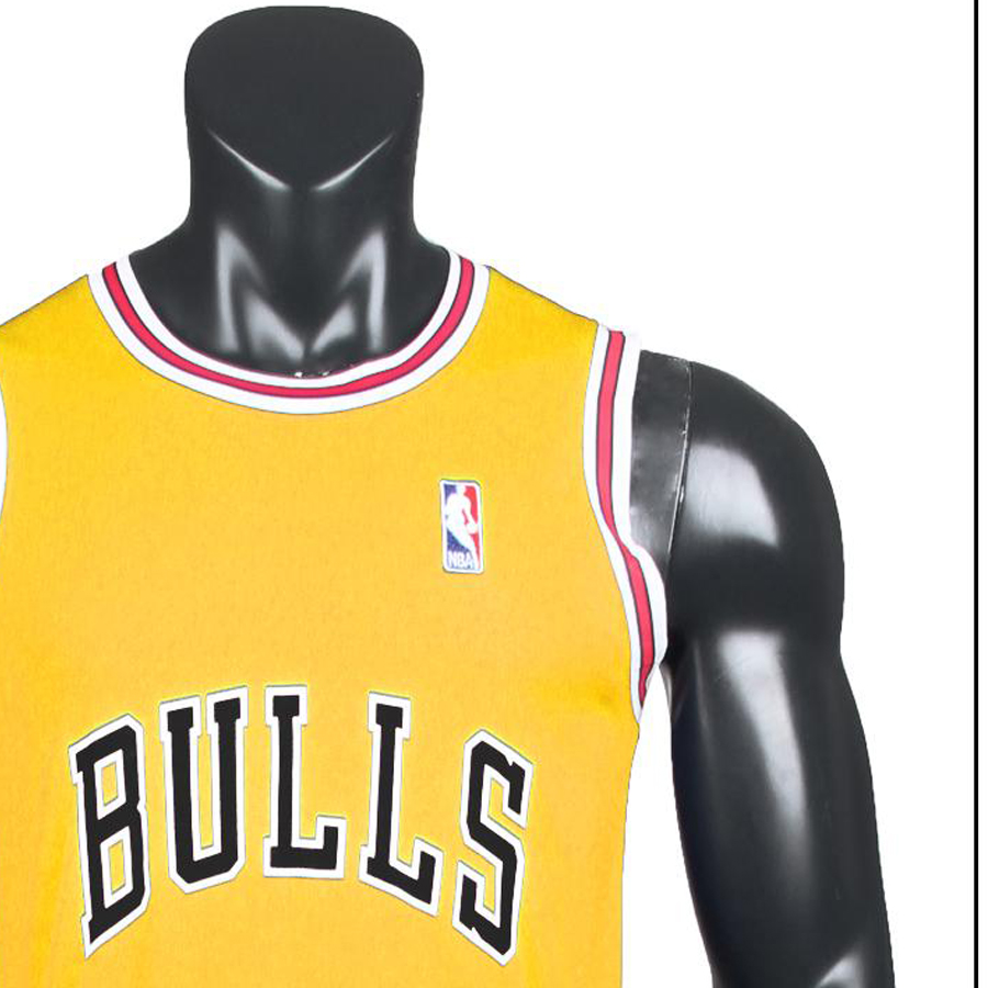 Bộ quần áo bóng rổ Bulls - Vàng