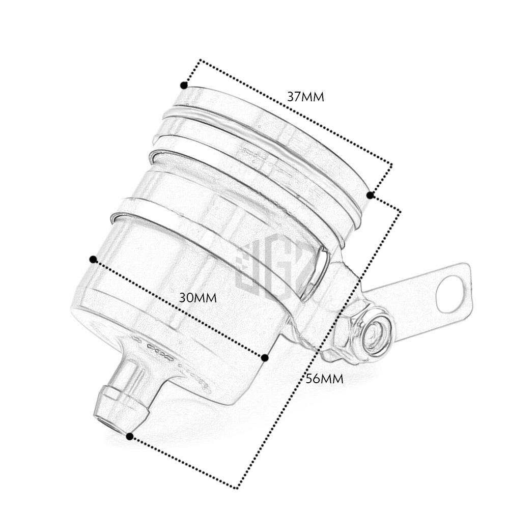 Cốc Đựng Dầu Cho Xe Mô Tô Kawasaki Z250 Z300 Z400 Z650 Z700 Z800 Z900 Z1000 Z100Sx