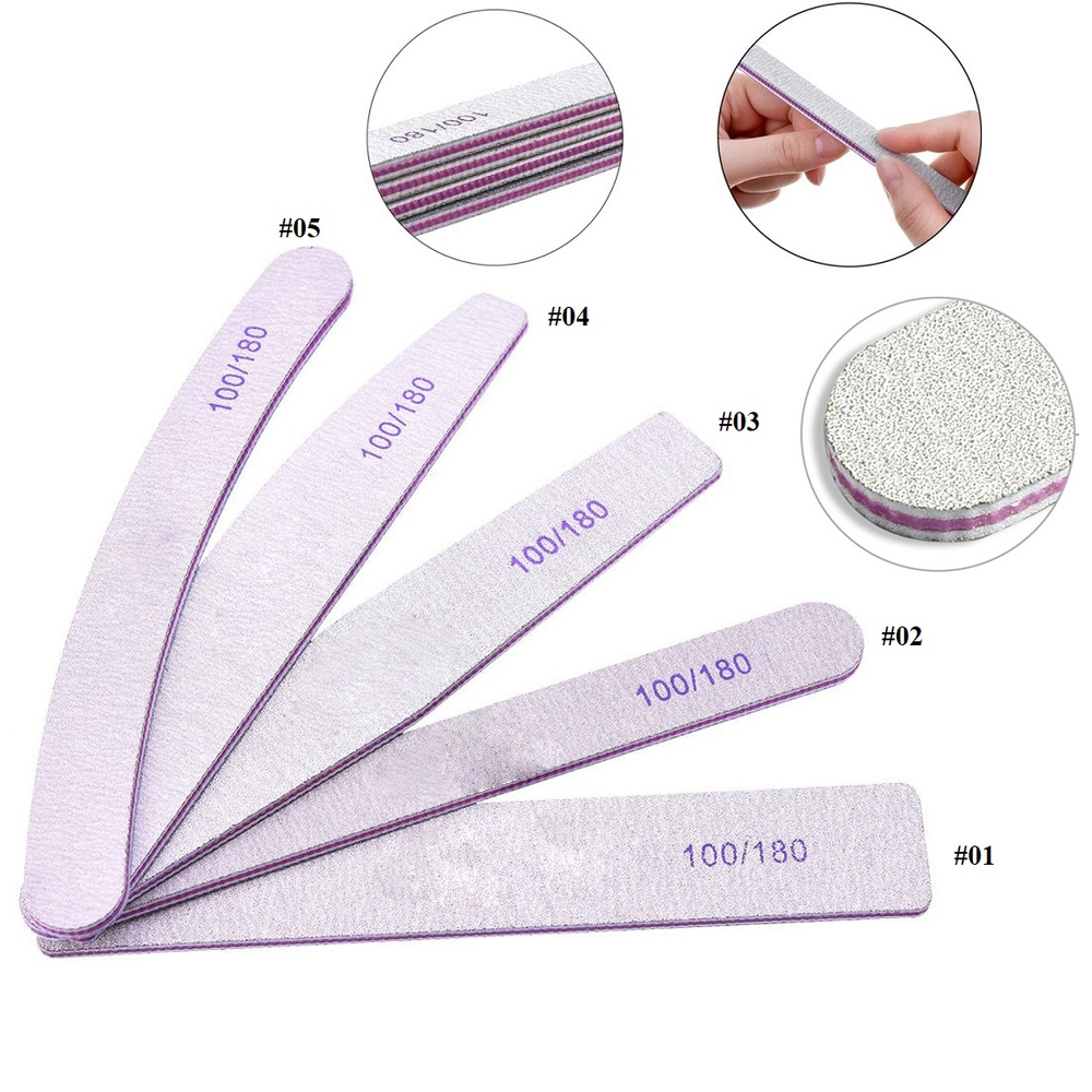 Dũa Móng làm sạch móng trước khi làm nail D02