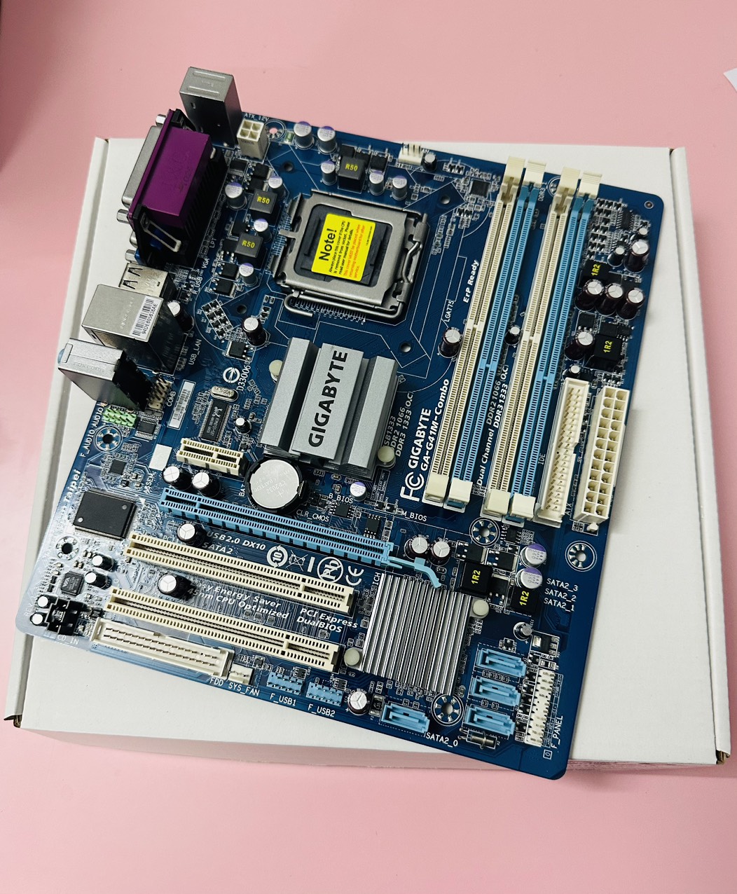 Bo Mạch Chủ (Mainboard) Gigabyte G41M COMBO- HÀNG CHÍNH HÃNG