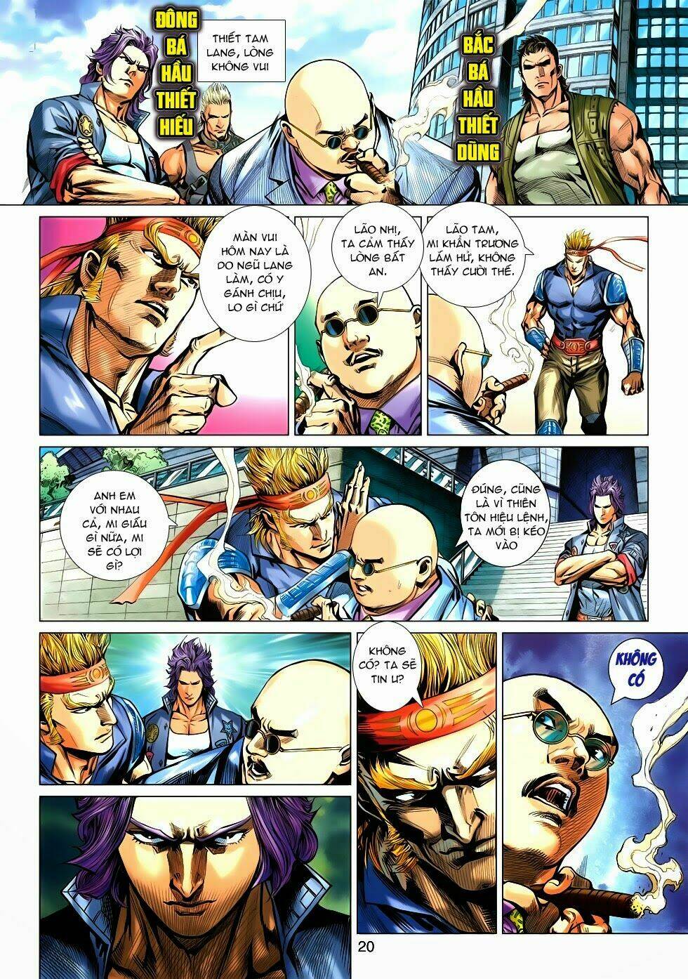 tân tác long hổ môn chapter 548 19