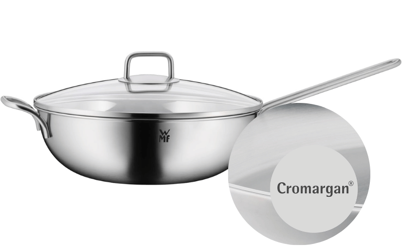 Chảo sâu lòng WMF 30cm có nắp kính hàng chính hãng