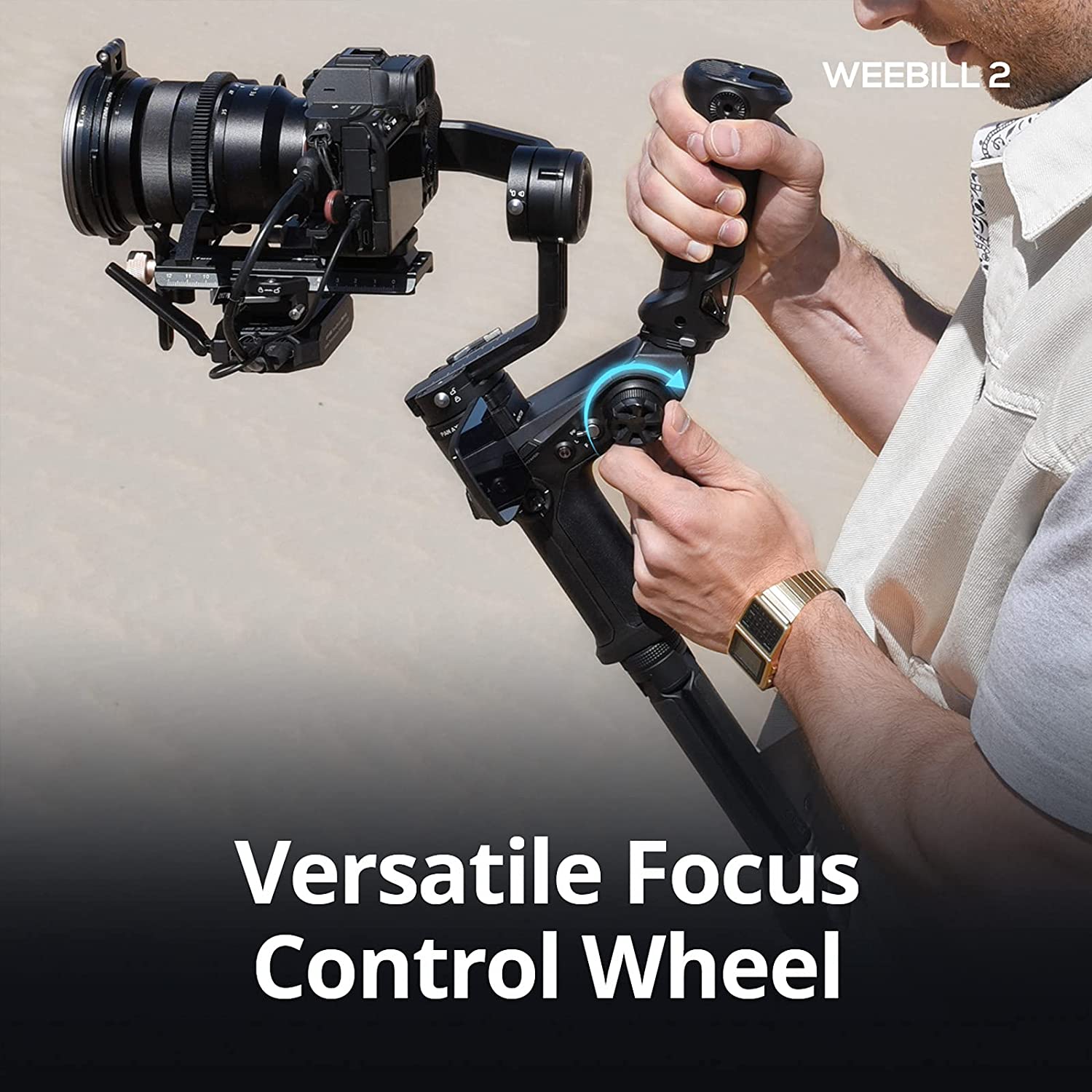 Zhiyun Weebill 2 - Gimbal Chống Rung Cho Combo Máy Ảnh, DSLR Cỡ Lớn Cho Làm Phim Chuyên Nghiệp - Hàng Chính Hãng