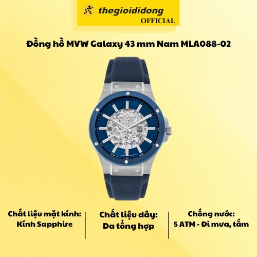 Đồng hồ MVW Galaxy 43 mm Nam MLA088-02 - Hàng Chính Hãng