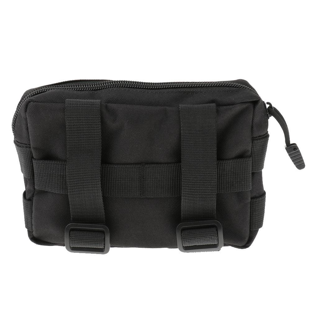 2pcs Outdoor Sports Molle Waist Bag Phone Belt Loop Bum Fanny Pack