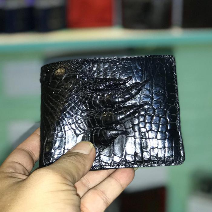 VÍ NAM DA CÁ SẤU NGUYÊN CON ̣HÌNH BÀN TAY SP-04