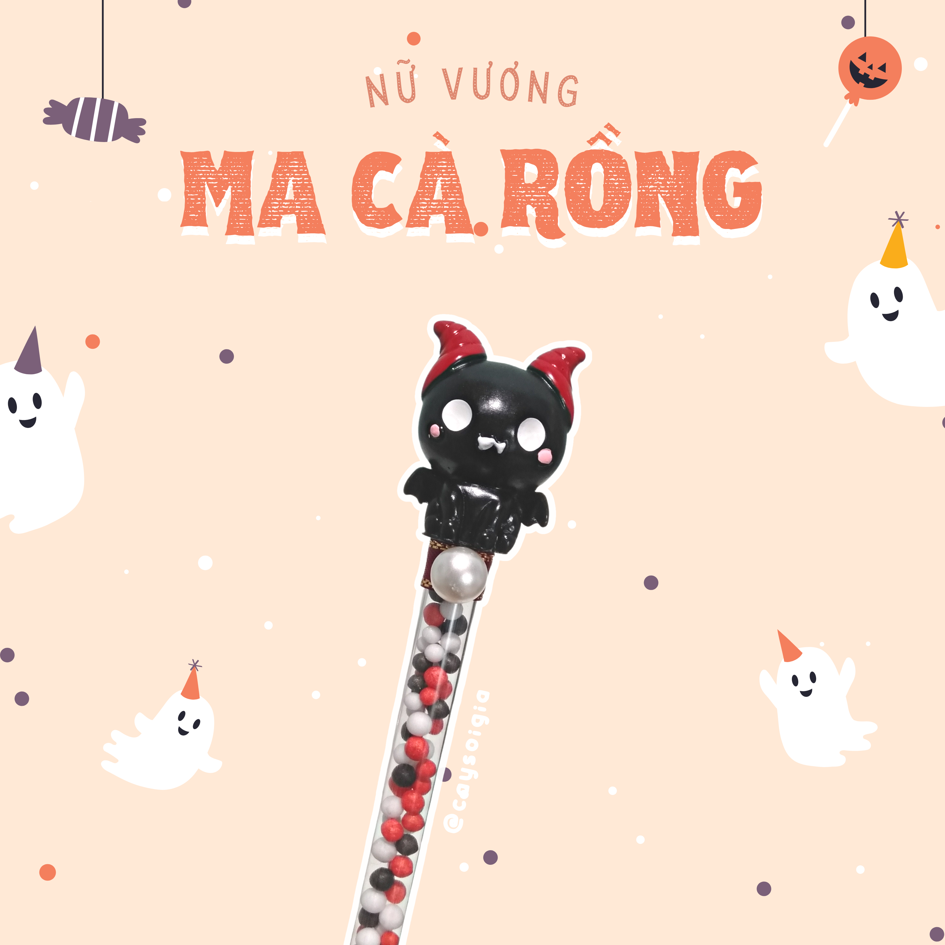 S98 - Bút dao rọc giấy lễ hội ma Halloween dễ thương unbox đơn hàng, cắt sticker băng dán washi tape - Cây Sồi Già