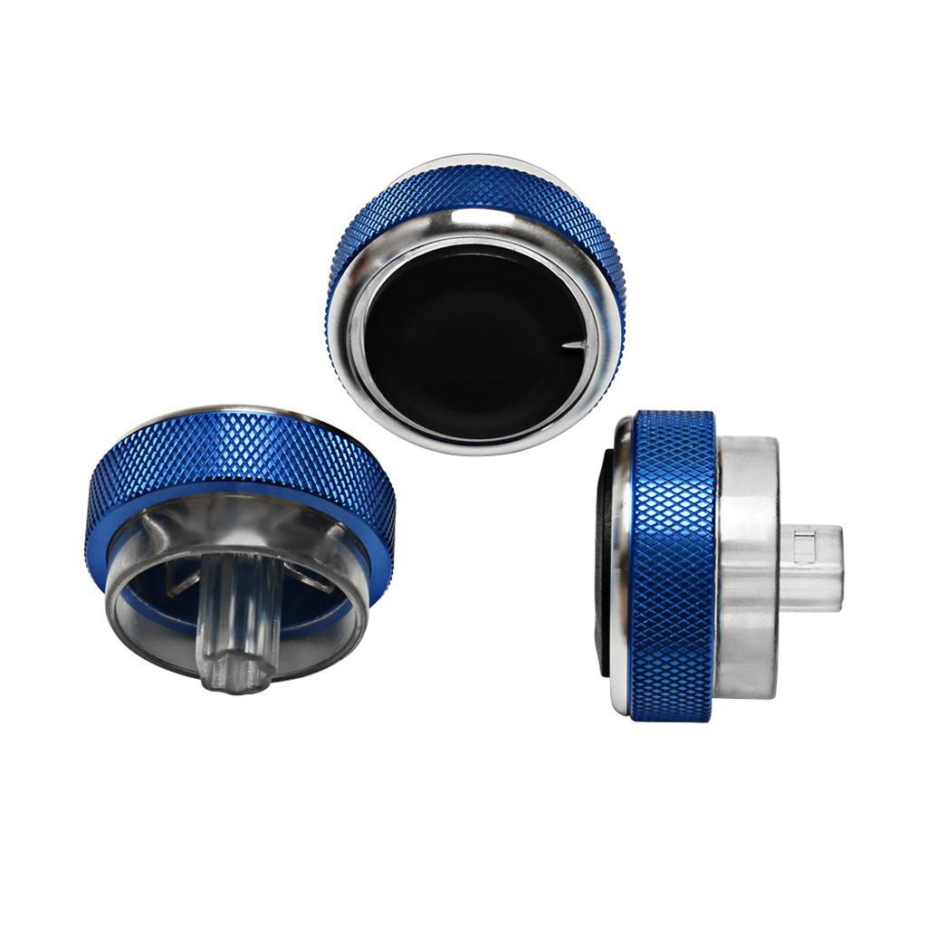 AC Air Conditioner Control Knobs Aluminum Panel Switch for