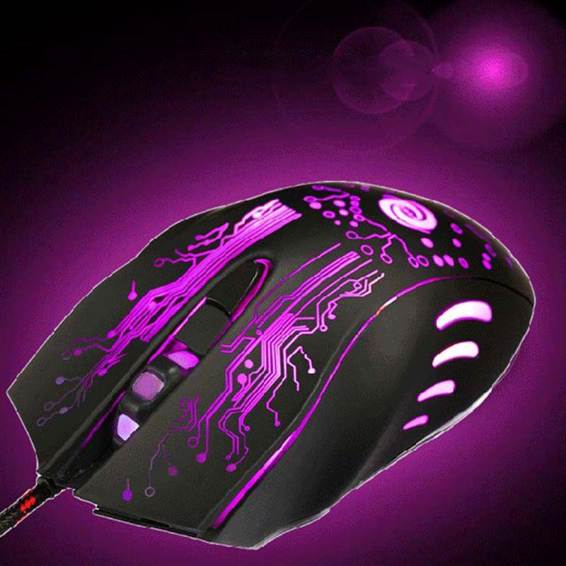 Chuột Quang Chơi Game 6 Nút Bấm Có Thể Điều Chỉnh