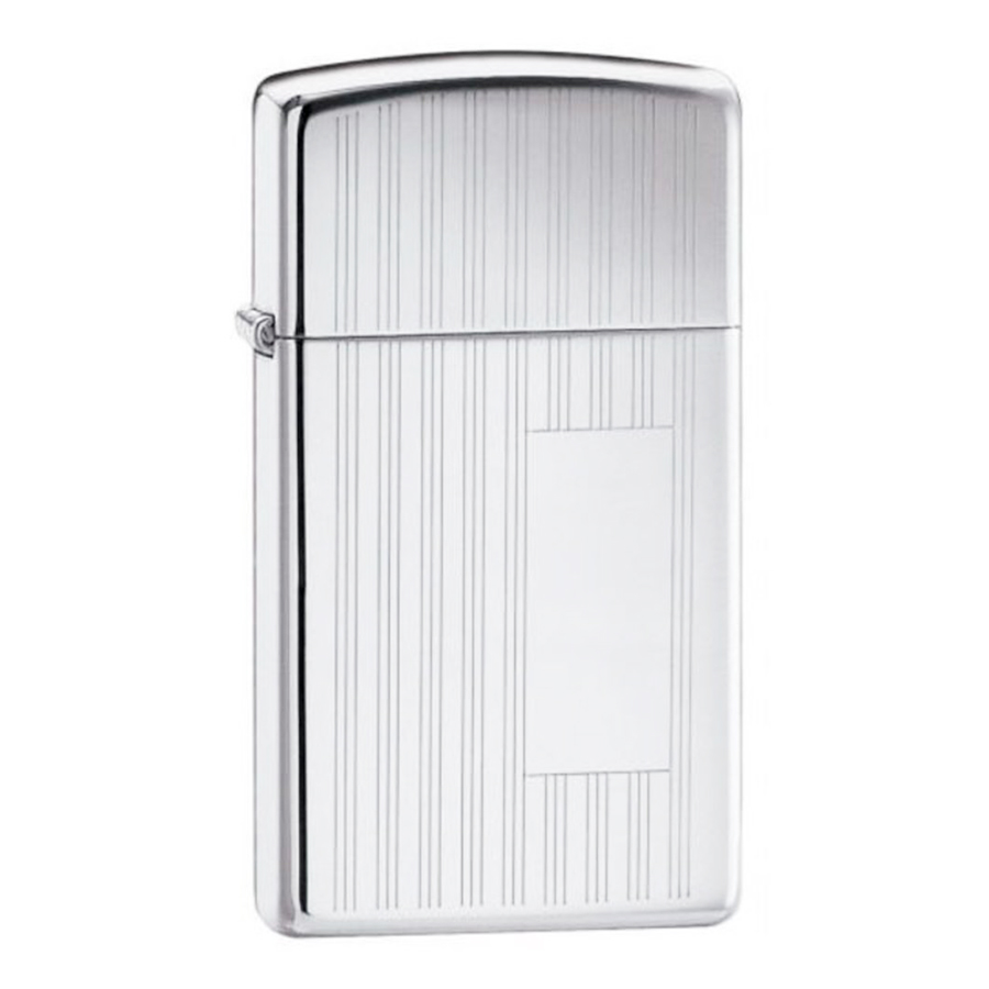 Bật lửa Zippo 1615 Ribbon High Polish Chrome Slim