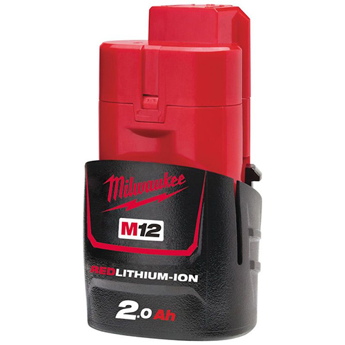 Pin Milwaukee 12V/2.0Ah REDLITHIUM-ION M12B2