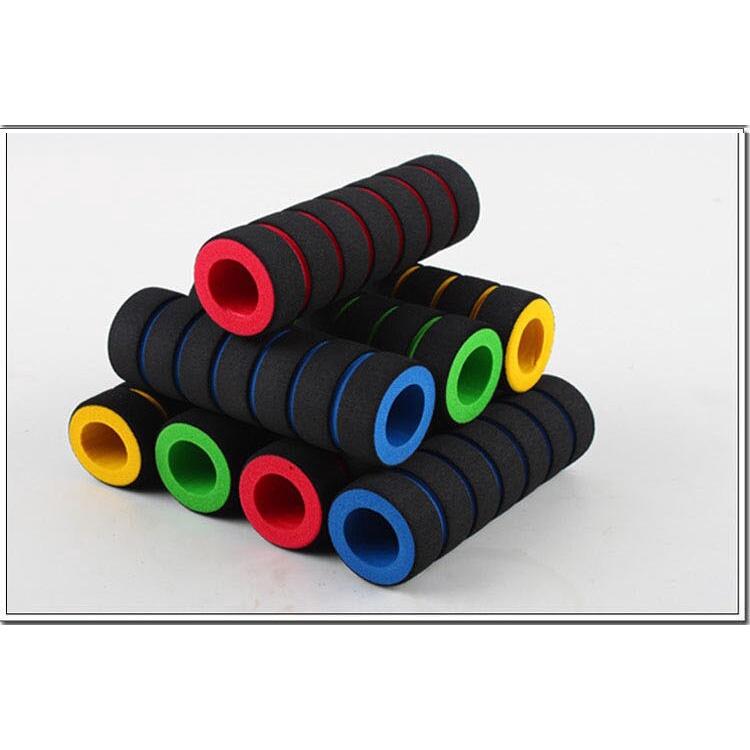Bicycle Bamboo Sponge Cover Mountain Bike Comfort Shock-absorbing Non-slip Gloves Bicycle Accessories Bike Handle Bar Grips