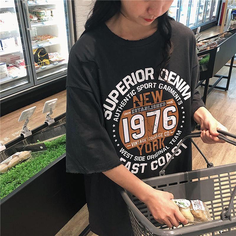 Áo thun unisex tay lỡ form rộng - Phông 1976