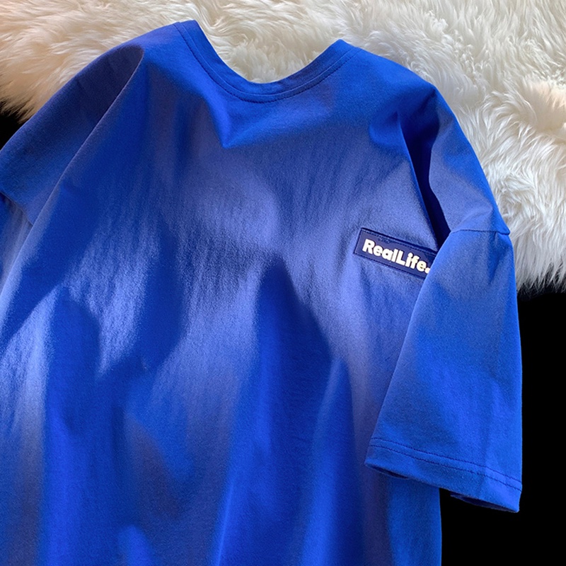 Áo thun form rộng nam nữ , áo thun tay lỡ unisex REALlIFE