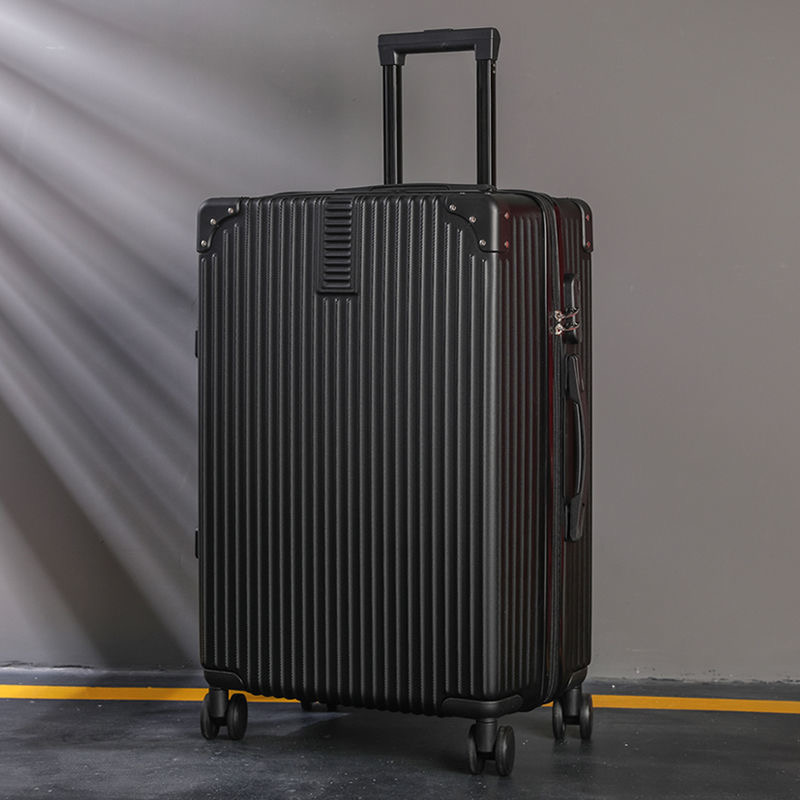 HÌNH THẬT_Vali Du Lịch Tay Kéo Chất Liệu Nhựa Nhám PC+ABS Dày Dặn Thiết Kế Bo Góc Sang Trọng 4 Bánh Xe Đôi Xoay 360 Độ Hàng Sẵn Kho Đủ Size 20/24/26 inch