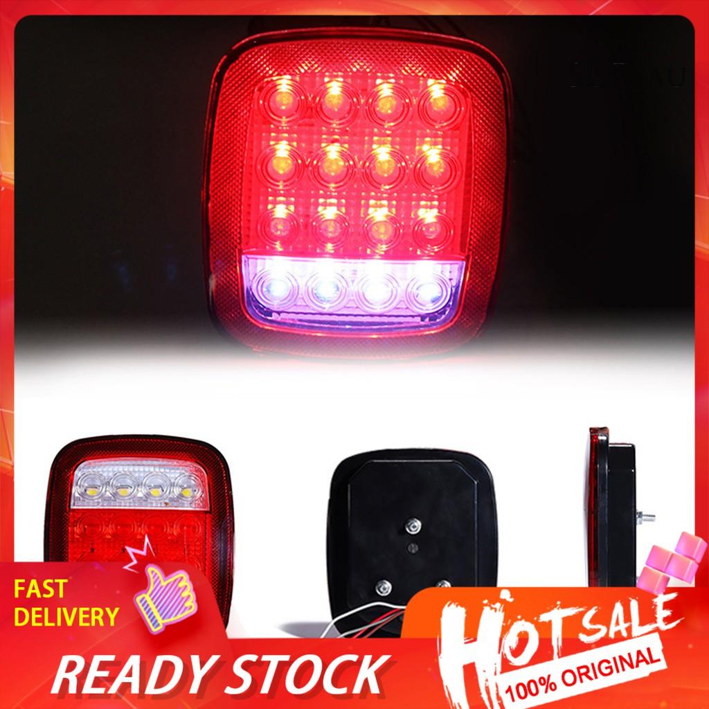 2 Đèn Tín Hiệu Xi Nhan Xe Tải Hl-I-021 16 Bóng Led