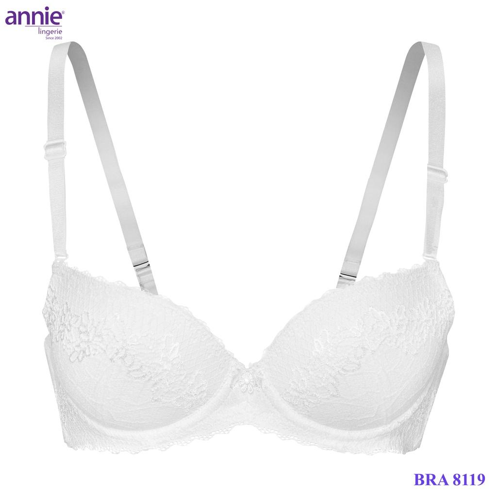 Áo Ngực Mouse Dày Phối Ren Cao Cấp annie bra 8119 nâng ngực Sexy, tạo khe gợi cảm, sang trọng, quyến rũ hợp thời trang