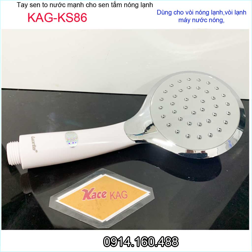 Vòi sen tắm KAG-KS86 trọn bộ có dây, best sales shower head vòi hoa sen tia nước mạnh sử dụng tốt