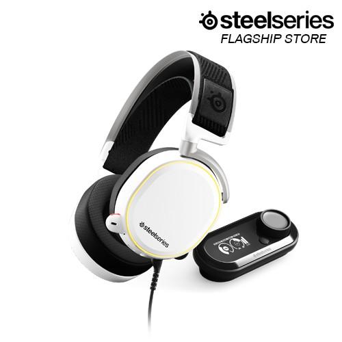 Tai nghe gaming có dây Steelseries Arctis Pro RGB + Game DAC 7.1 (Black/White) - Hàng Chính Hãng