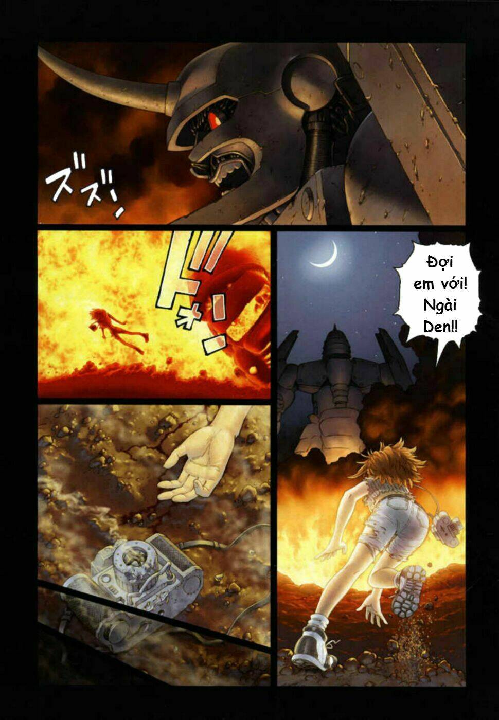 thiên thần chiến tranh alita ngoại truyện chapter 1 3