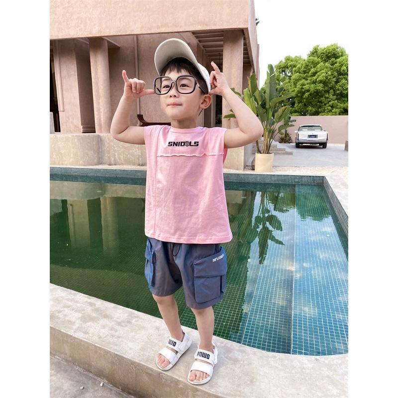 Thời trang bé trai- áo phông áo thun sát nách ba lỗ bé trai phong cách Hàn Quốc 10-55kg