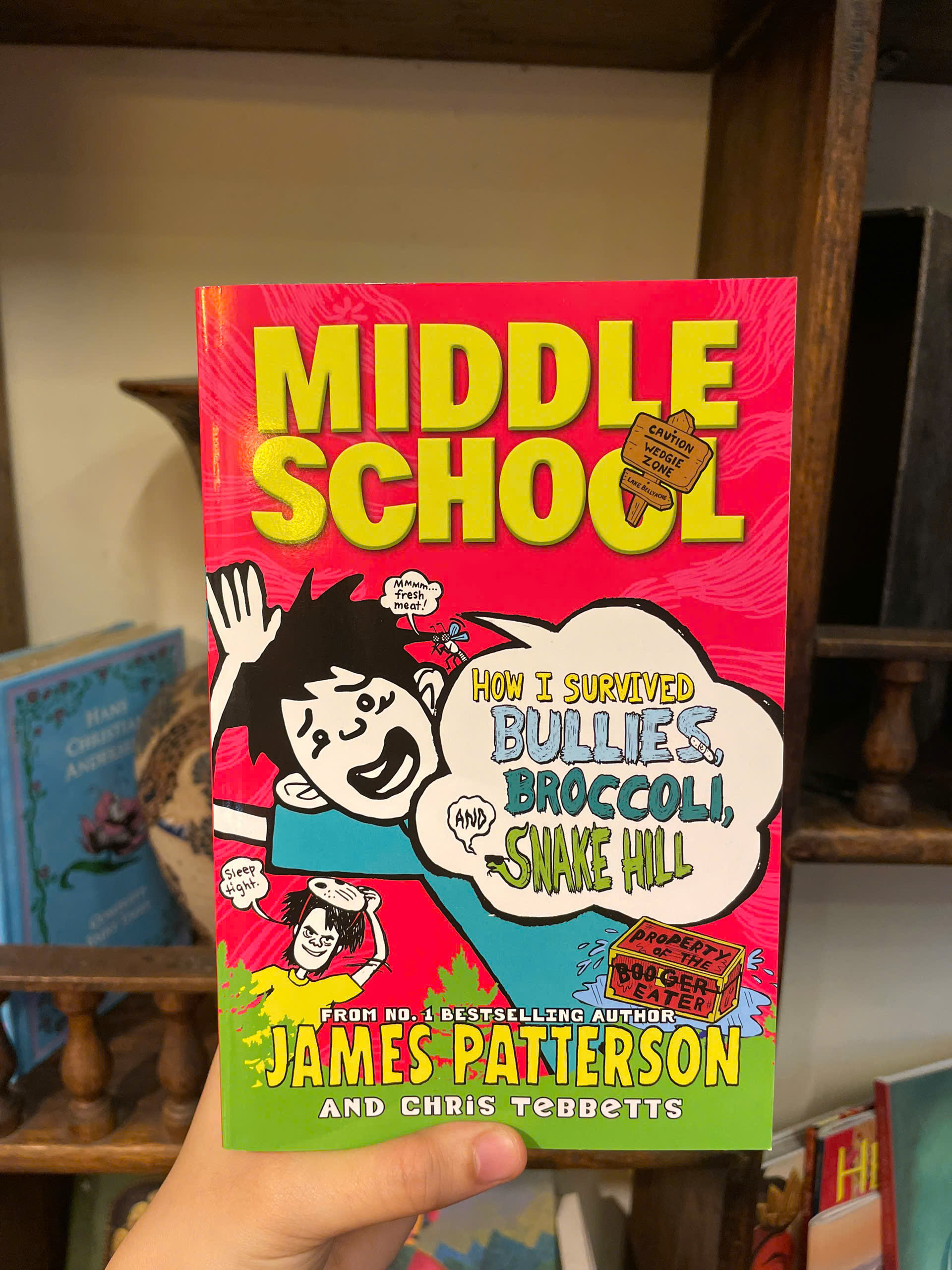 Sách - Middle School How I Survived Bullies,Broccoli,Snake Hill by James Patterson