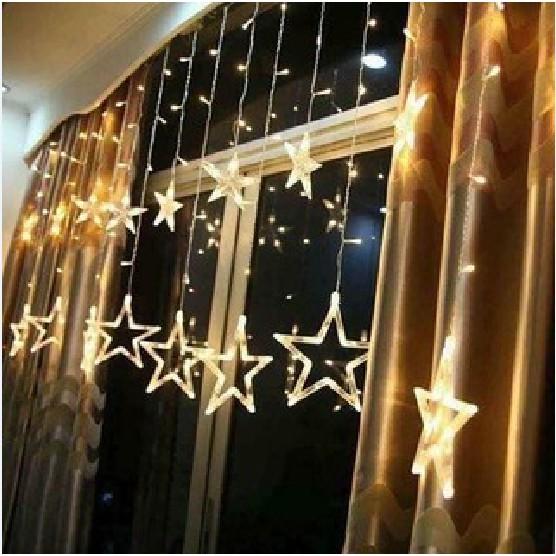 Bộ đèn thả ngôi sao siêu xinh 6 bóng lớn 6 bóng nhỏ