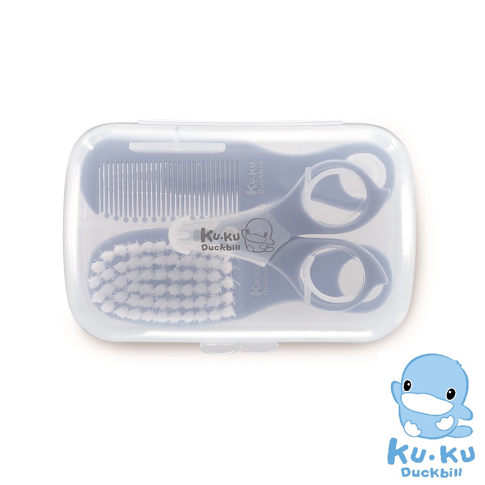 BỘ DỤNG CỤ CHĂM SÓC CÁ NHÂN 4 MÓN CHO BÉ KUKU - KU7077