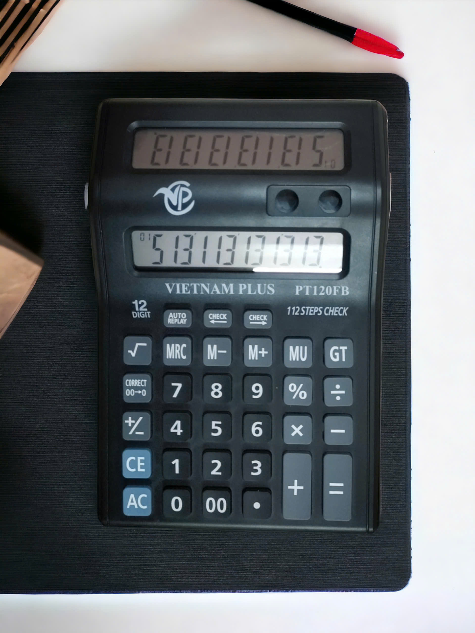 Máy tính hai màn hình Vinaplus PT-120FB Máy Tính Để Bàn - Hai Màn Hình Tính Tiền Tiện Lợi - Bảo Hành 2 Năm