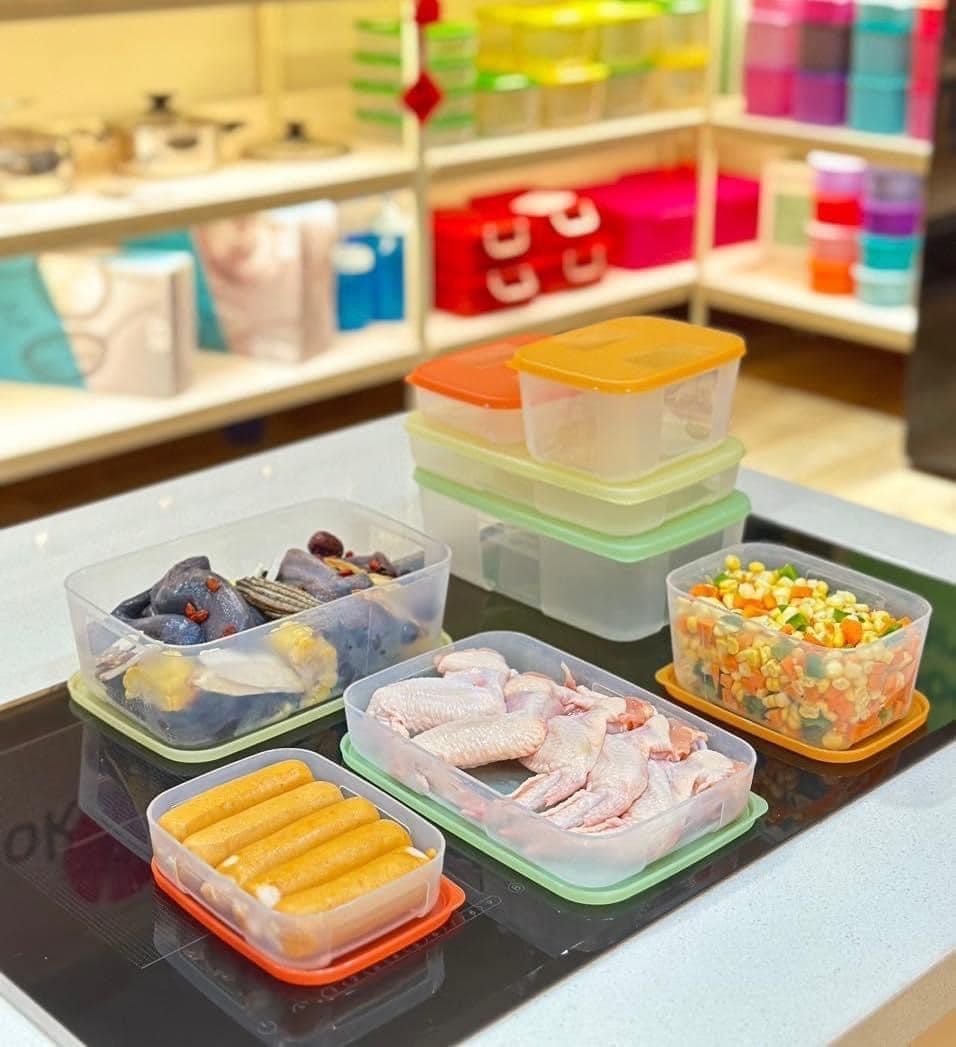 Bộ Trữ Đông Freezermate Colorful Set 8 Tupperware