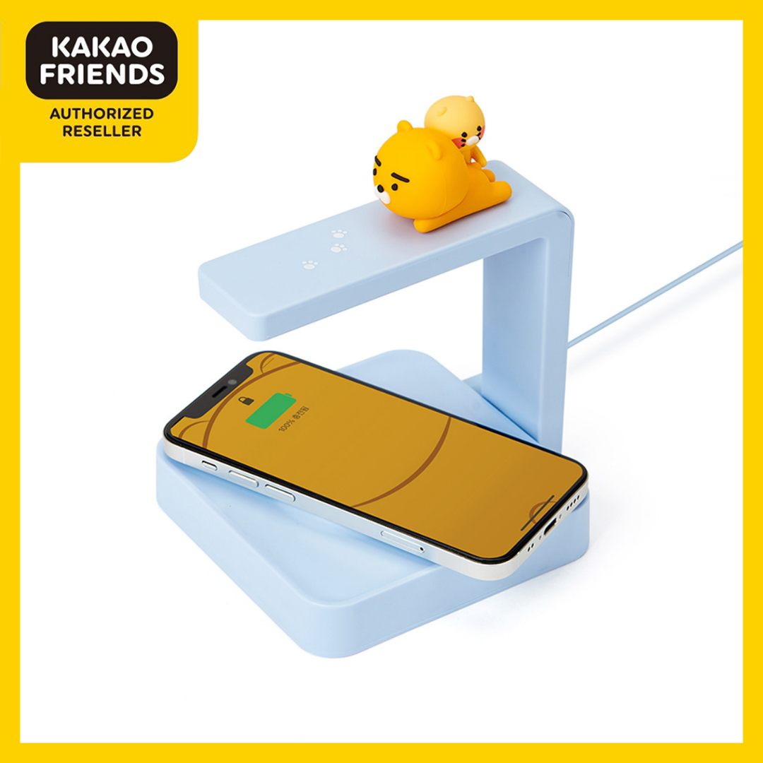 Sạc Không Dây Kèm Máy tiệt Trùng UV LED Ryan&Choonsik KAKAO FRIENDS - Hàng Chính Hãng