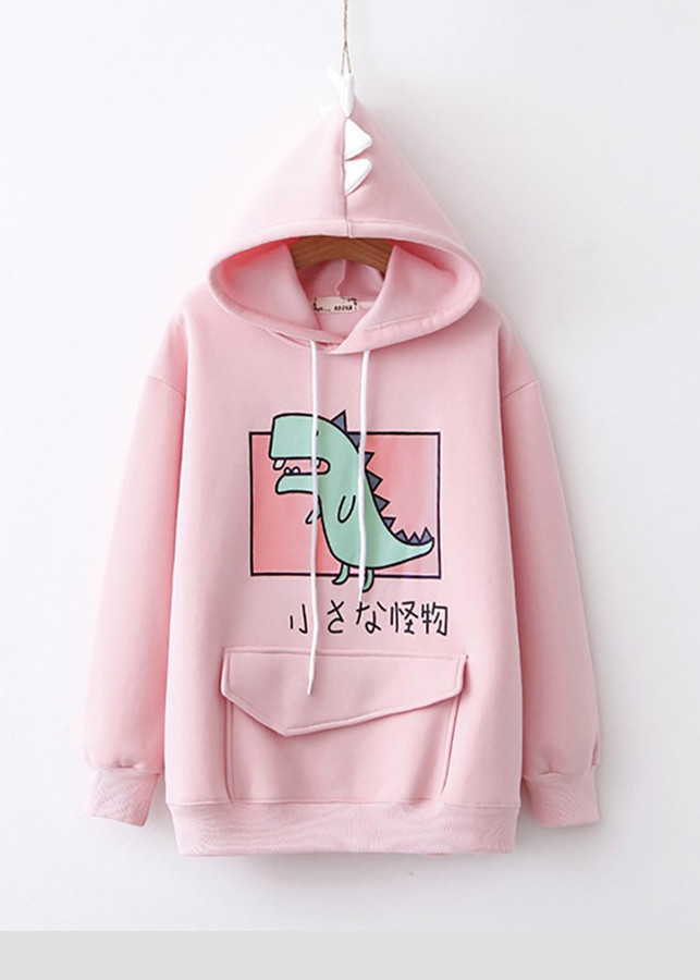 Áo hoodie nữ hình Khủng Long siêu dễ thương - PP06