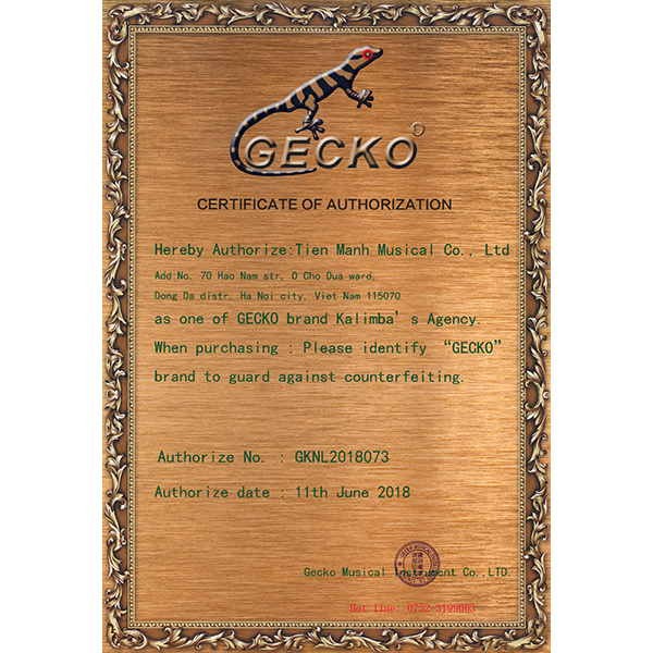 Hộp Đựng Đàn Kalimba 17 Phím Gecko